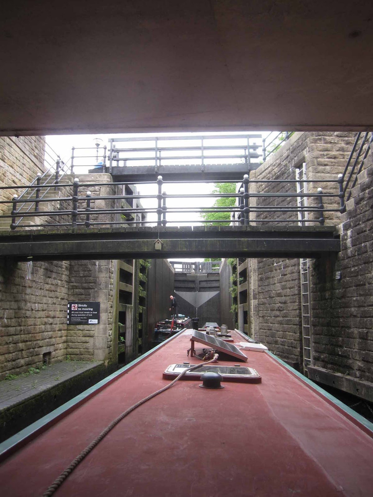 Narrow Boats SICKLE and FLAMINGO Twice through England's deepest canal