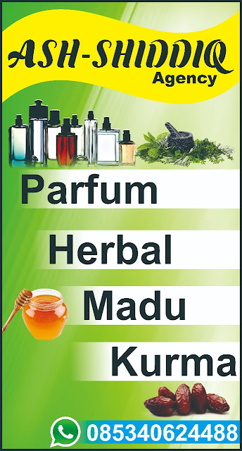 Ash-Shiddiq Agency | Sedia : Parfum, Herbal, Madu, Kurma dll