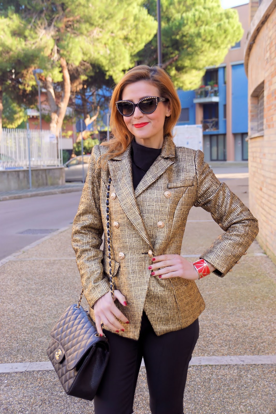 Blazer Grigio A Quadri Il Nuovo Street Style Trend Stylight