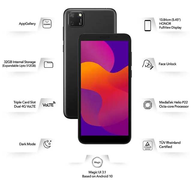 Flipkart Mobile - Honor 9s 2GB रैम और 512gb तक इंटरनल स्टोरेज इस्तेमाल करने वाला यह Smartphone की अगली सेल कल होगी