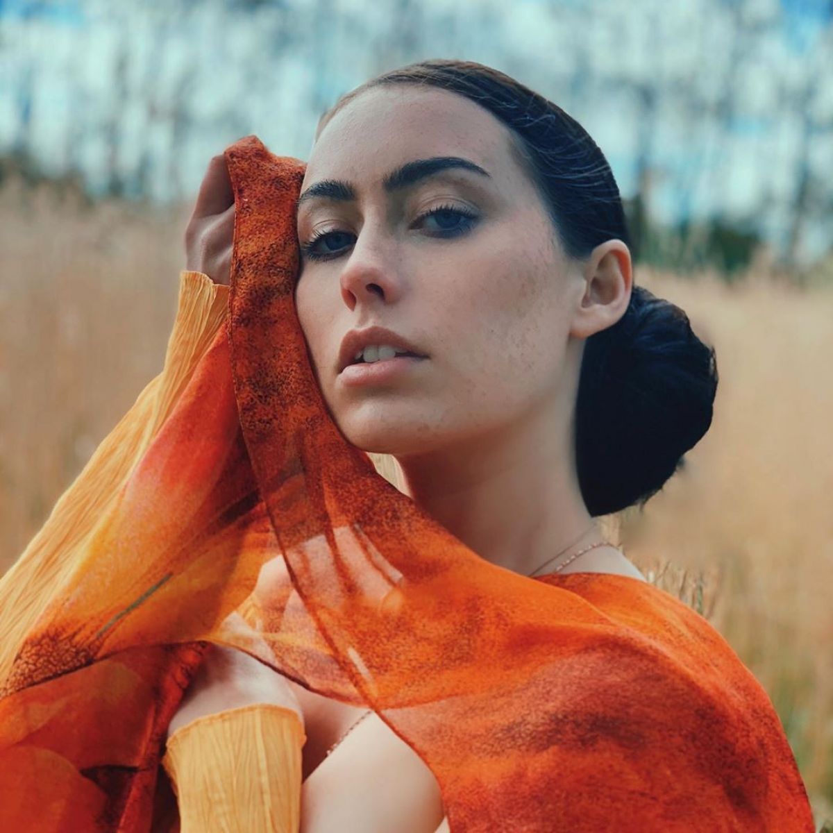 Adele Marie Heenan Clciked For Self Portrait Isolation Photoshoot 2020