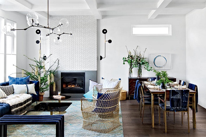 Inside a fresh and effortlessly stylish holiday home!