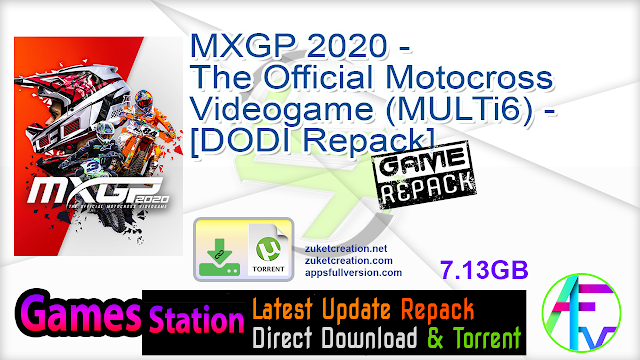 MXGP 2020 – The Official Motocross Videogame (MULTi6) – [DODI Repack]