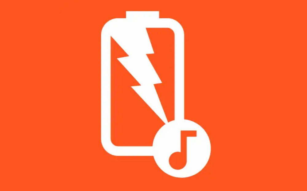 Battery sound notification на русском языке. Music Sound Battery Inc icon.