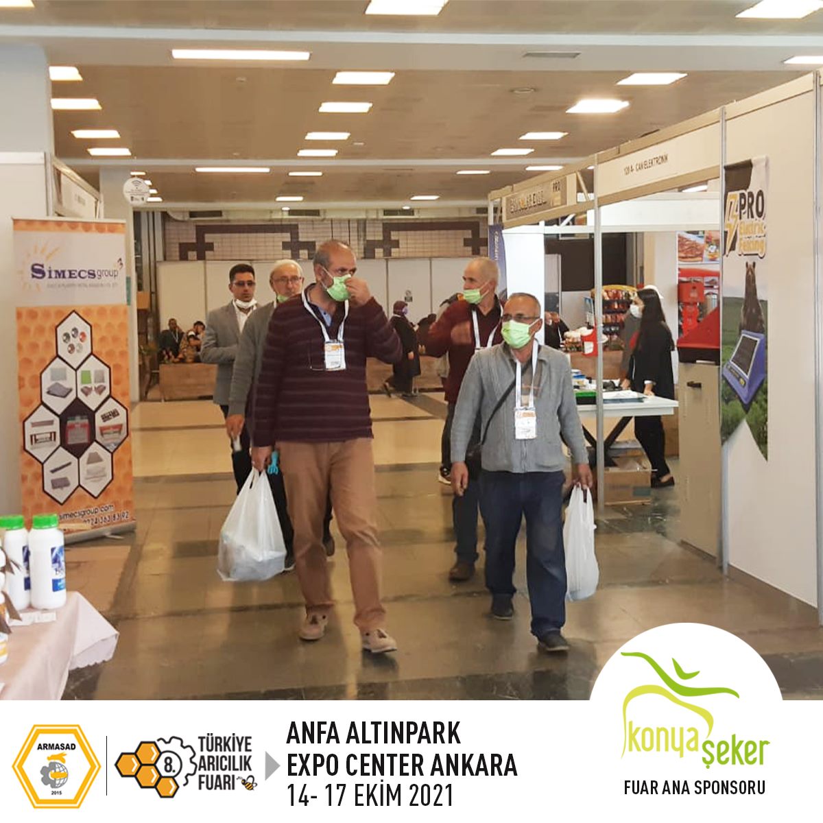 Armasad 8.Türkiye Arıcılık Fuarı 2021 ANKARA Altınpark fuar alanı
