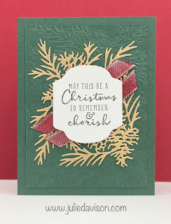 14 Stampin' Up! Painted Christmas Suite Projects + Sunday Stamping Video ~ www.juliedavison.com #stampinup #sundaystamping #juliedavison July-December 2021 Stampin' Up! Mini Catalog