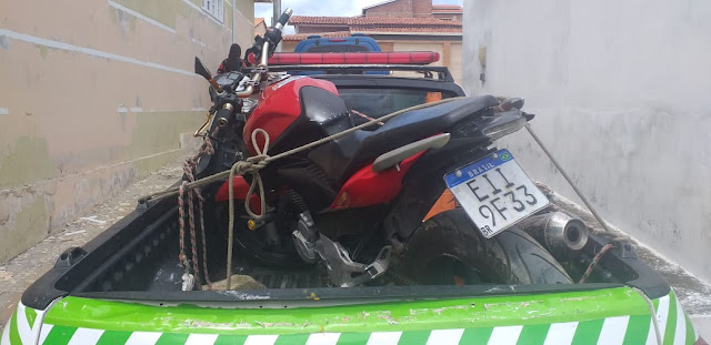 PM e SMTT recuperam em Jacobina moto roubada em Saúde