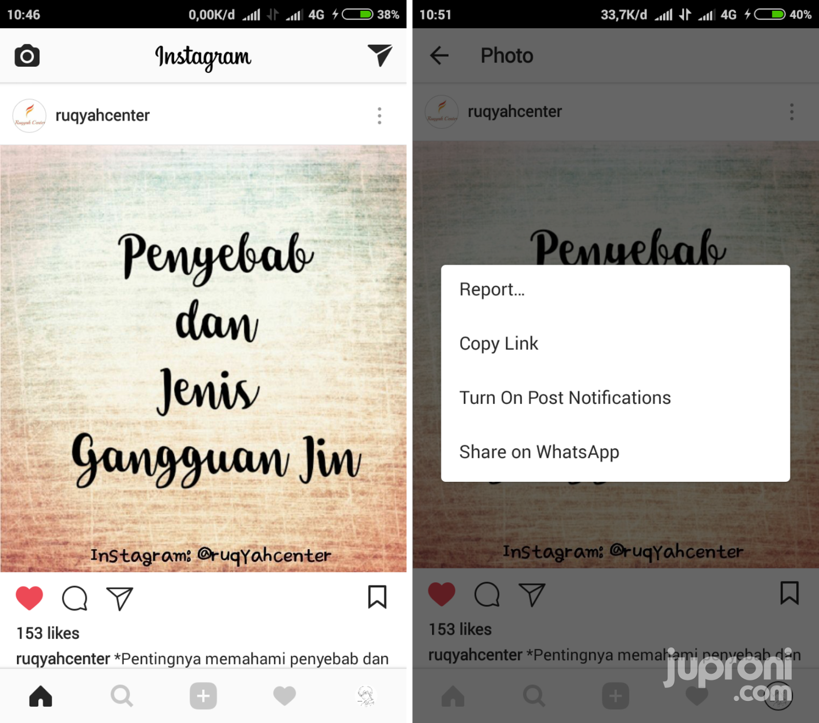 Cara Copy Paste Caption Di Instagram Juproni Quotes