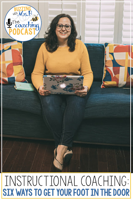 Do you feel like it's impossible to start coaching in classrooms? Sometimes getting started is the hardest part, especially when teachers have not had experience working with an instructional coach, or if they've had bad experiences! This episode explains six different ideas for getting yourself in the door to start instructional coaching! Number six is my favorite! Learn about goal-setting, starting with a friendly, and how to do a low-key pop-in! Do you feel like it's impossible to start coaching in classrooms? Sometimes getting started is the hardest part, especially when teachers have not had experience working with an instructional coach, or if they've had bad experiences! This episode explains six different ideas for getting yourself in the door to start instructional coaching! Number six is my favorite! Learn about goal-setting, starting with a friendly, and how to do a low-key pop-in!