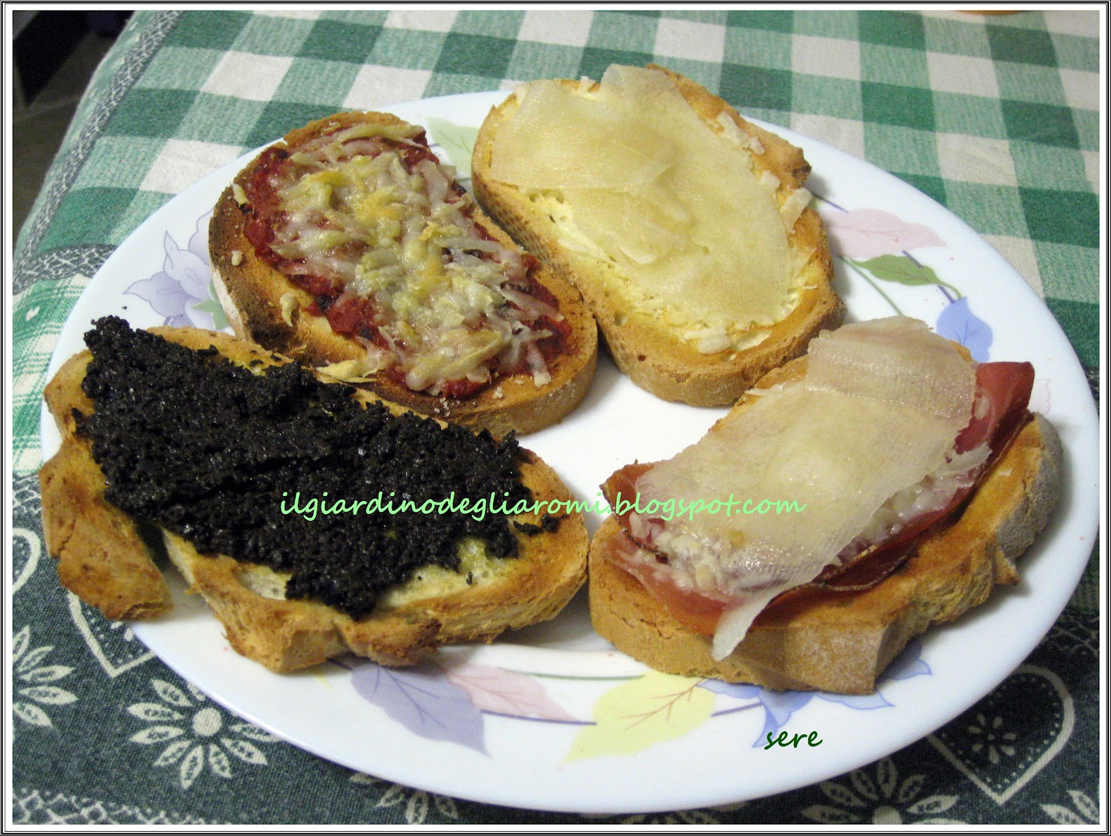 Il Giardino degli Aromi Crostini misti