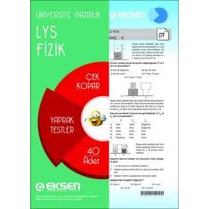 Eksen LYS Fizik Çek Kopar Yaprak Testler Eksen LYS Fizik Çek Kopar Yaprak Testler