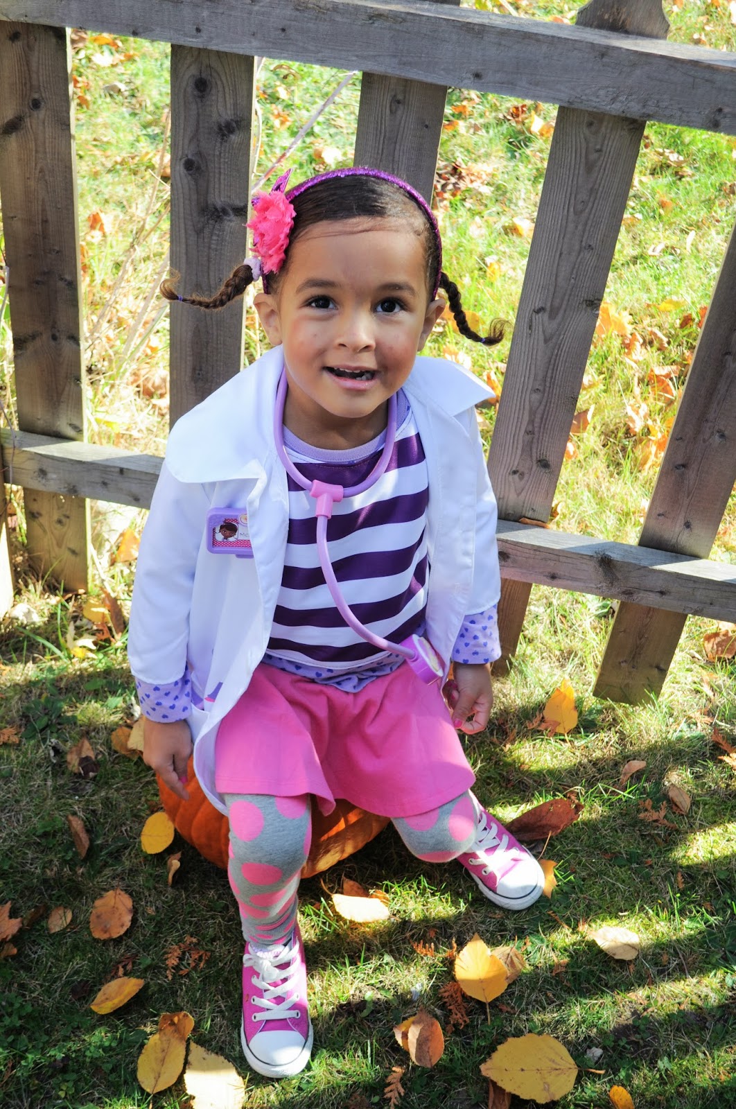 The Doc is In: Semi-DIY Doc McStuffins Costume. - Pretty Real