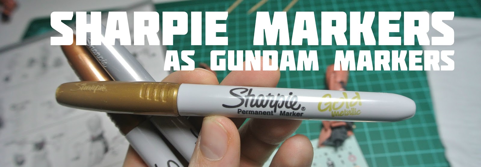 APFRO´s GUNPLA: Review of SHARPIE MARKERS as Gundam markers