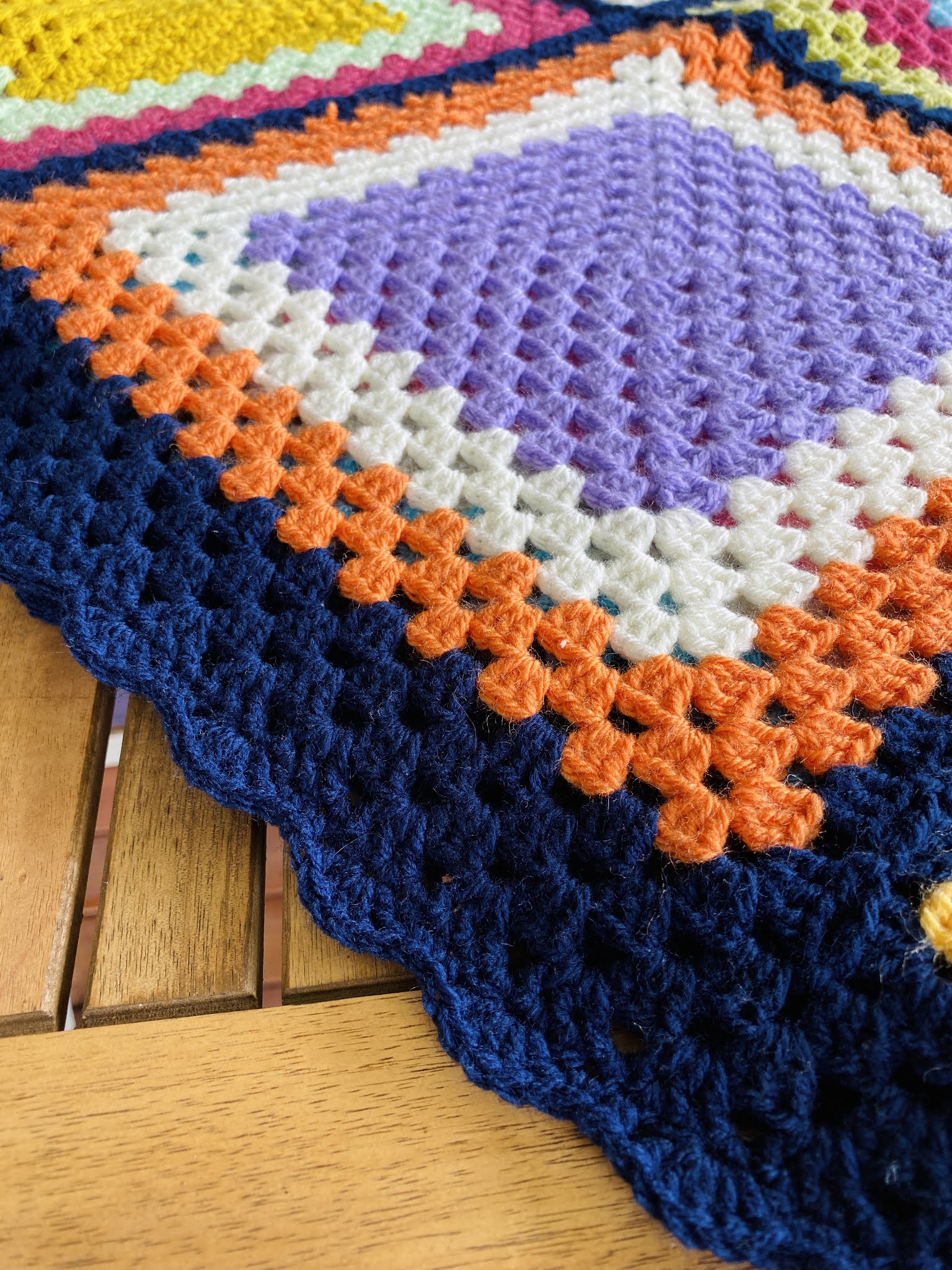 Easy Peasy Blanket Finish Samelia's Mum