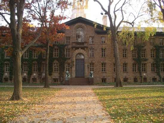 PRINCIPALES UNIVERSIDADES DEL EXTERIOR Princeton