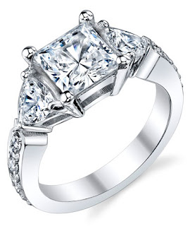 Affordable Cubic Zirconia Engagement Rings Sets