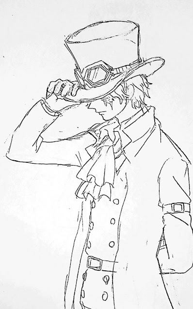 Kumpulan Sketsa One Piece Mudah Dan Keren