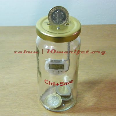 Como hacer un Hucha-Contador con un Bote