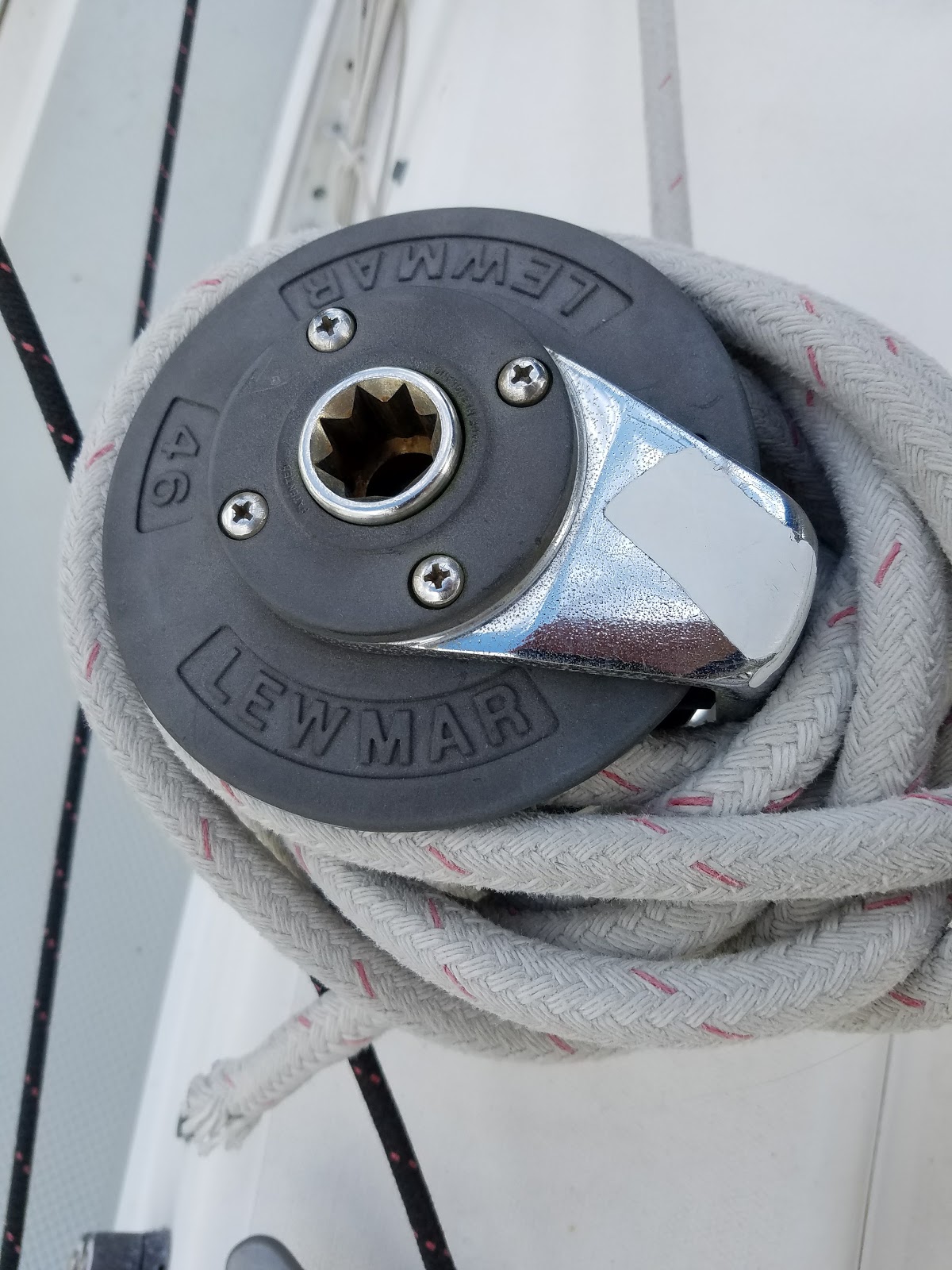 Eximius from the beginning Servicing Lewmar 46 Winches