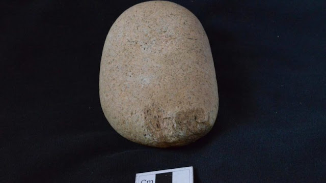 جرة فخارية عمرها 4000 عام تحتوي على جثة بشرية تم اكتشافها في حفر أثري في كورنوال.
