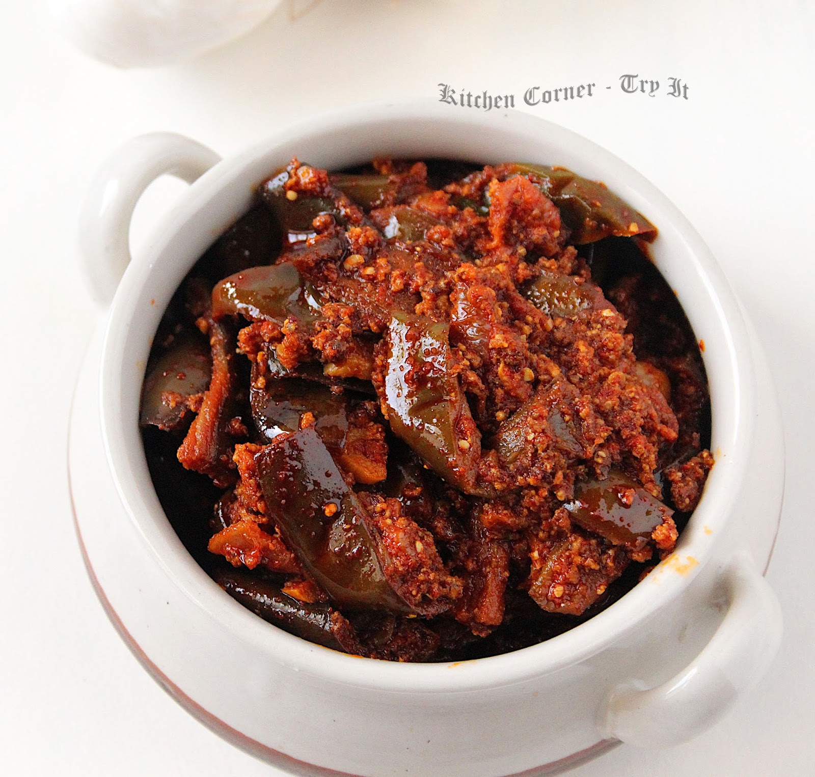 Sri Lankan Eggplant Pickle