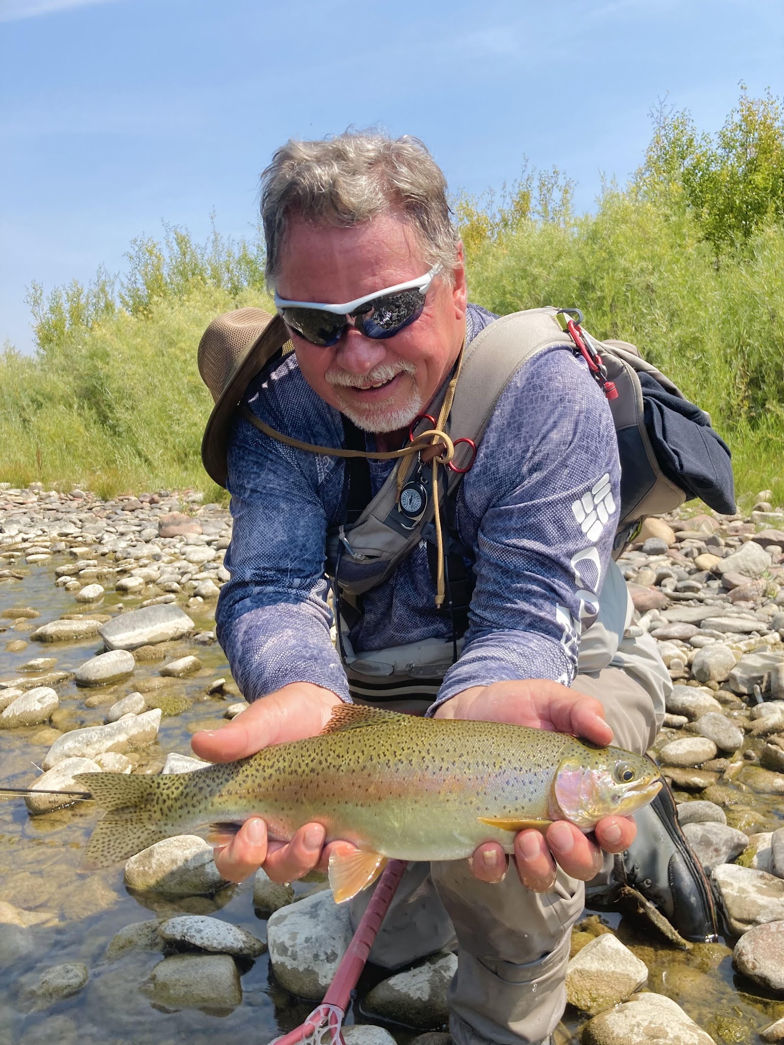 Fly Fishing with Cat Toy