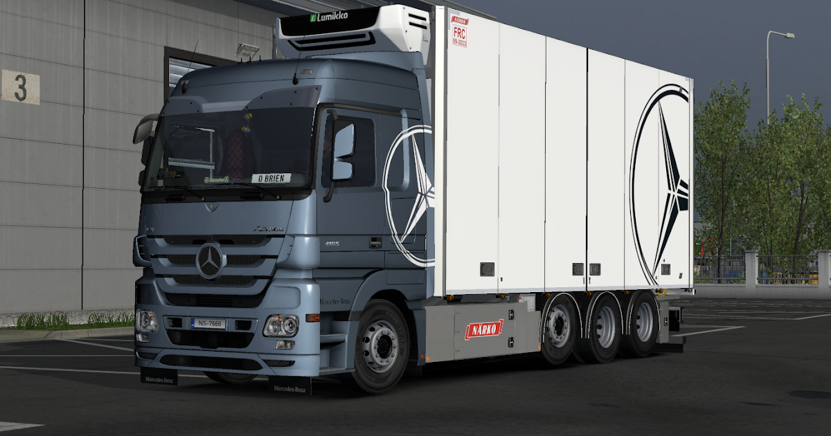 Rigid chassis for MB MP3 & Sisu Polar Mk1 ByCapital v4.1 Euro Truck