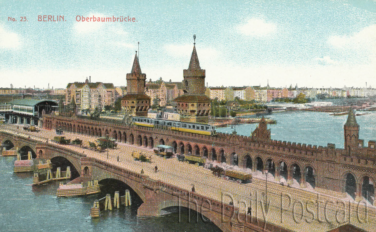 The Daily Postcard Tram Tuesday Berlin II