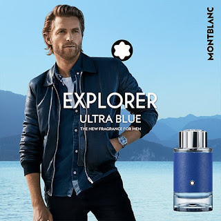 EXPLORER ULTRA BLUE de Montblanc. Frescor y masculinidad faciles de llevar y confortables en un perfume para los hombres aventureros y dinamicos.