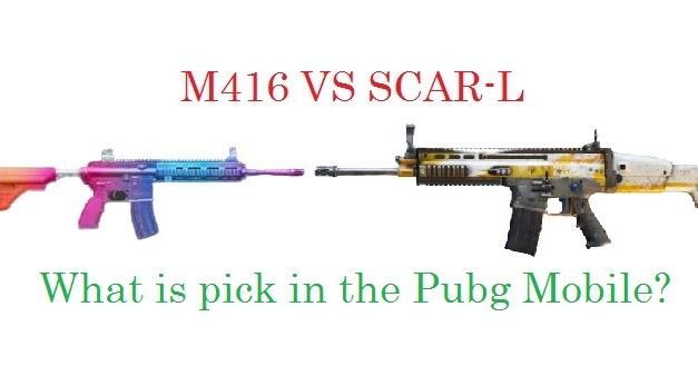 Indian Online Gamer M416 And Scar L Damage Which Is Best