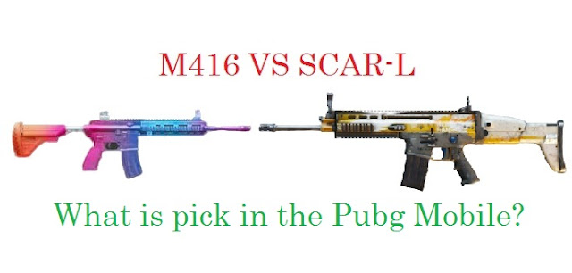 Indian Online Gamer M416 And Scar L Damage Which Is Best