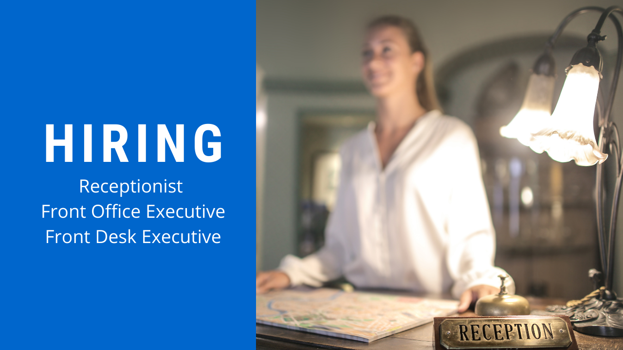 Receptionist Job For Freshers in Hyderabad