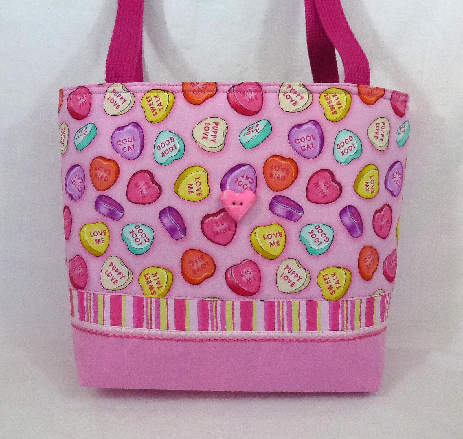 Leslie's Art and Sew Valentine Purses