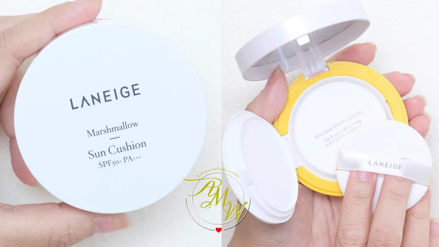 a photo of Laneige Marshmallow Sun Cushion Review