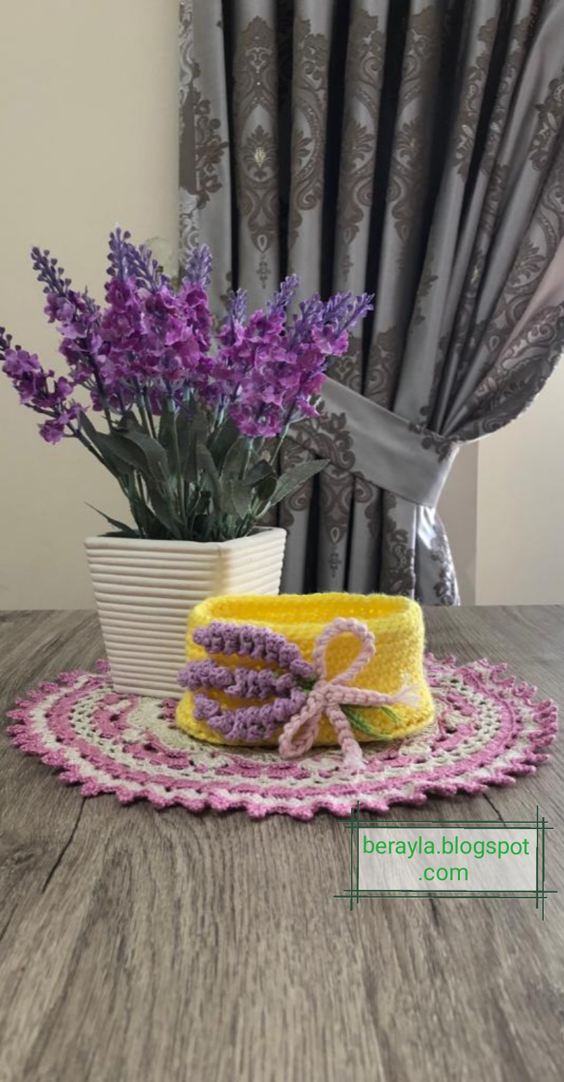 Lavender Basket