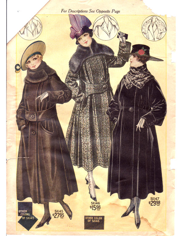 American Duchess: Bellas Hess & Co. 1917-1918 Fashion Catalogue - Free ...