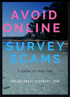 Online survey scams