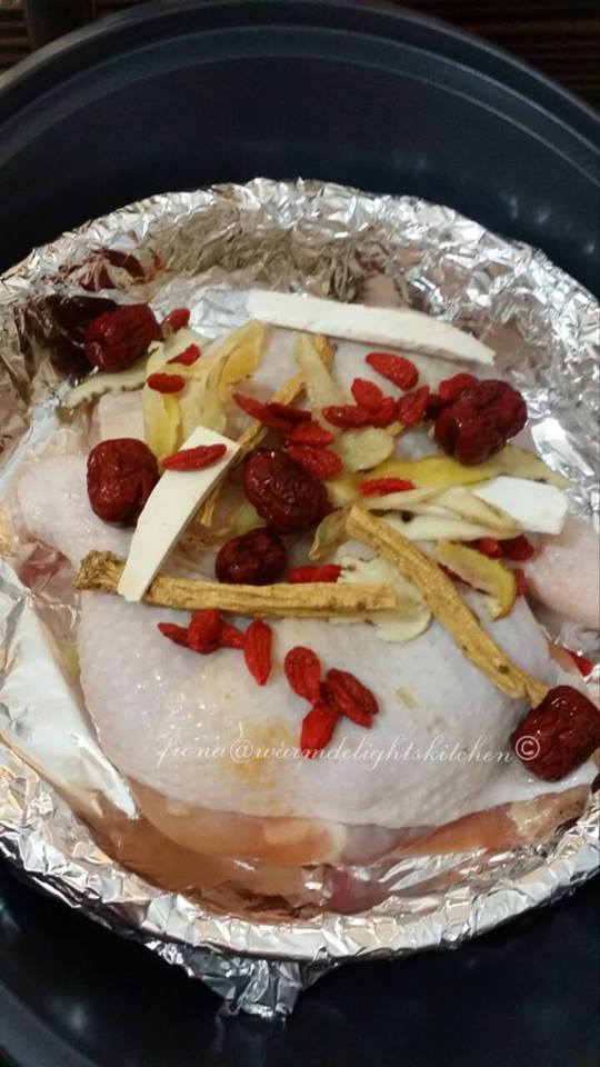 Warm Delights Kitchen Steamed Herbal Chicken