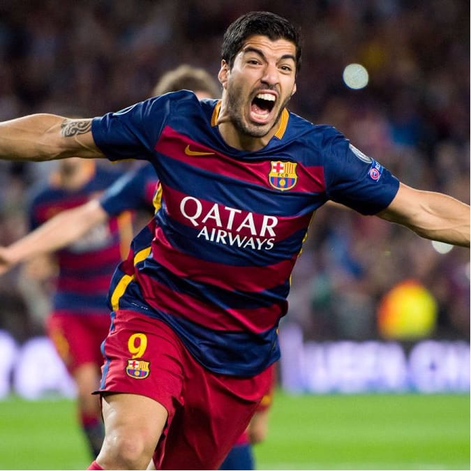 Luis Suarez Shows off the Matching Tattoo He Got with His Wife