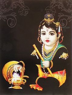 Lord  Little Krishna Wallpaper