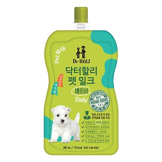 DR.HOLI PET MILK BABY – SỮA TƯƠI UỐNG DÀNH CHO CHÓ CON 200ML