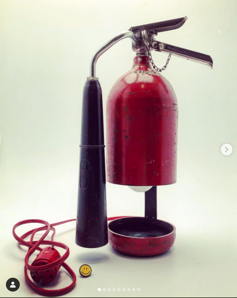 Light My Fire Extinguisher Lamp, How Do You Make A Fire Extinguisher Lamp