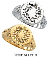 Gold Crown of Thorns Rings