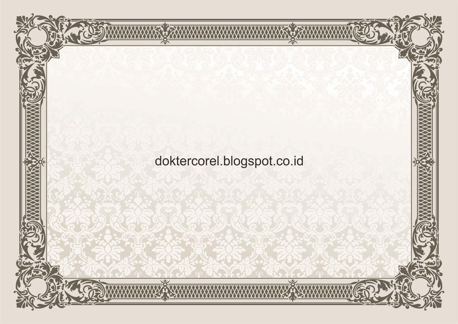 Contoh format piagam penghargaan word Contoh format piagam penghargaan word