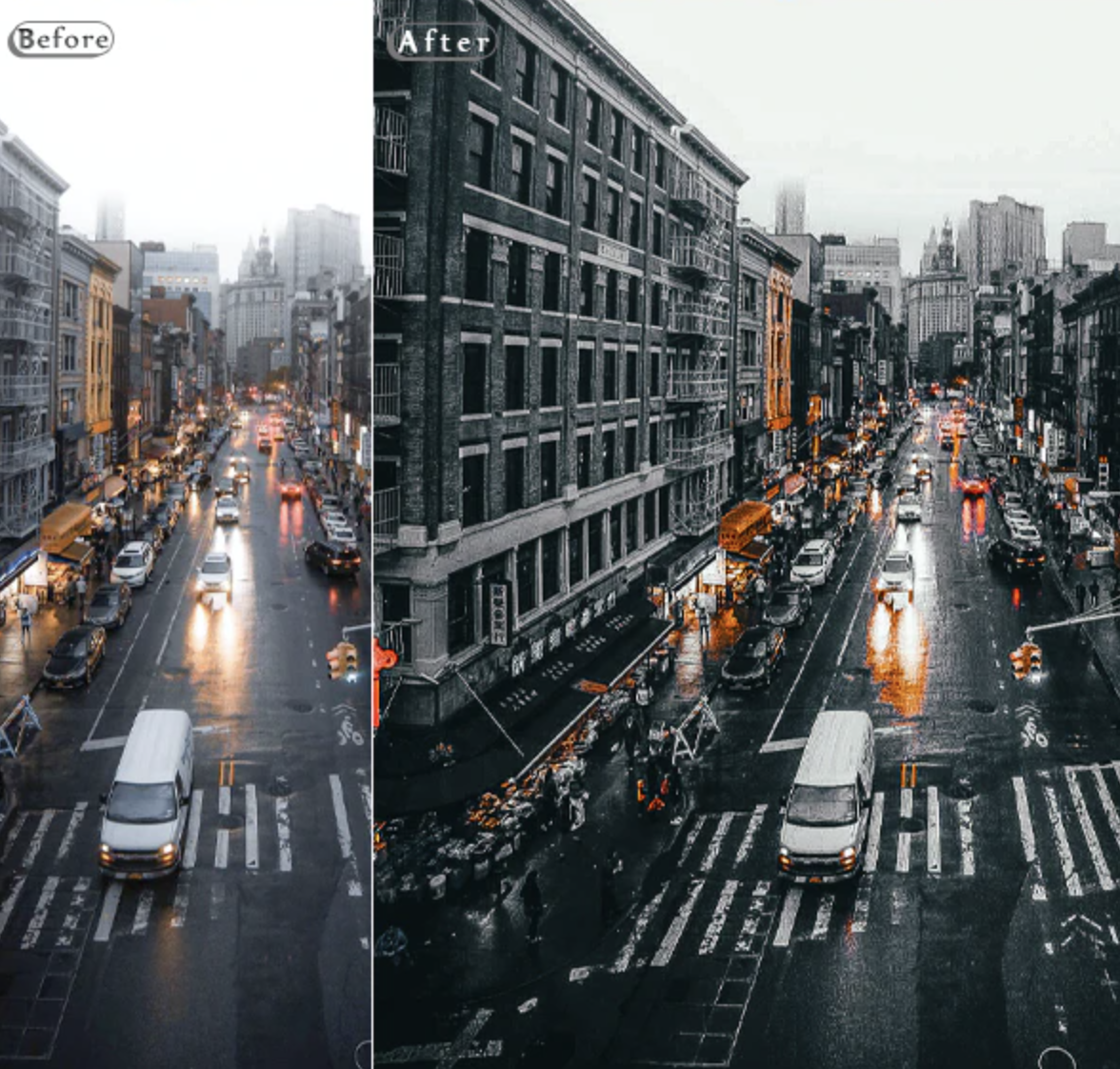 Streetographie - Cinematic Lightroom Presets (XMP, DNG)