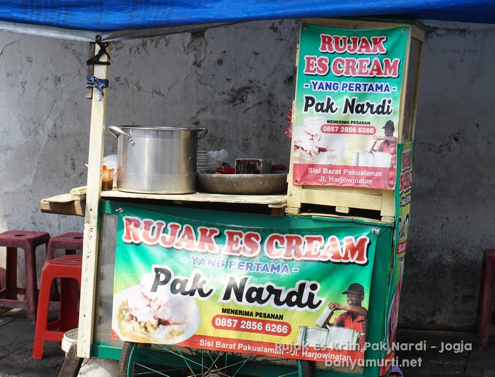 Kuliner Jogja Rujak Es Krim Pak Nardi
