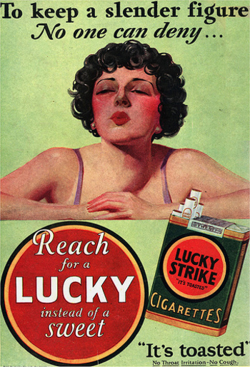 Bizarre vintage tobacco advertising that made smoking seem healthy  1920s 1930s - 82