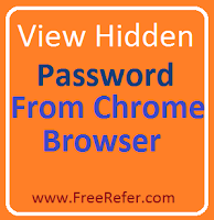 view hidden password from chrome browser