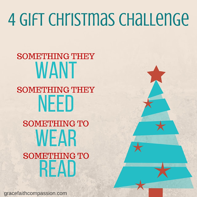 4 Gift Christmas Challenge {Free