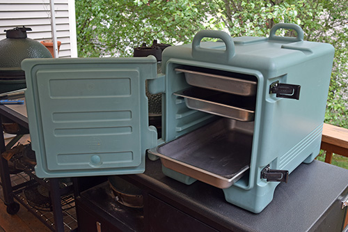 Cambro UPC-300 is a BBQ cook's best friend!  From Websturant Store